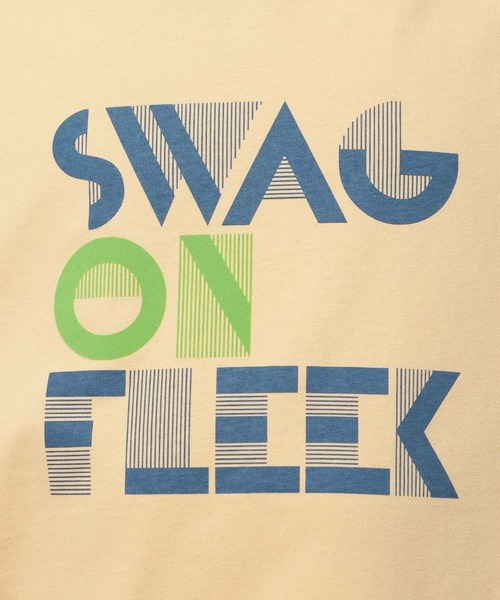 niko and...（ニコアンド）の「USAコットンプリントTシャツ（Tシャツ/カットソー・メンズ・オフホワイト/ブルー/ライトグレー/イエロー・LARGE/MEDIUM）」の9枚目の写真