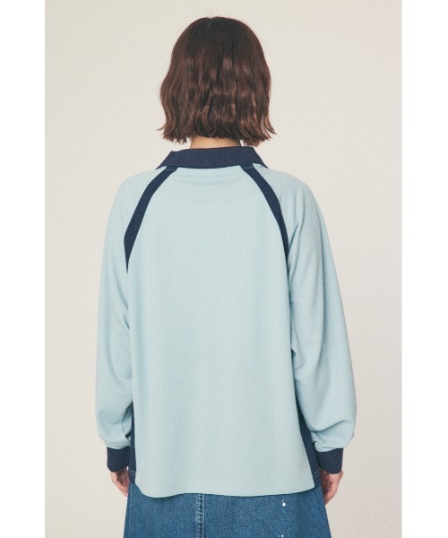 RODEO CROWNS WIDE BOWL（ロデオクラウンズワイドボウル）の「GAME L/S トップス（その他トップス・レディース・ホワイト/ベージュ/サックスブルー・MEDIUM/LARGE）」の15枚目の写真