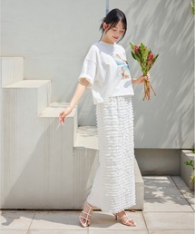 mysty woman | フリルティアードナロースカート 113510(スカート)