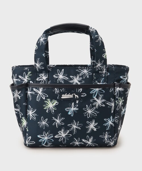 adabat（アダバット）の「◆ラインフラワー柄 カートバッグ（ハンドバッグ・レディース・ブルー系/サックスブルー系/ホワイト系その他・00）」の19枚目の写真