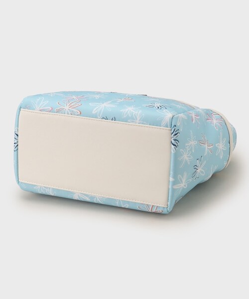 adabat（アダバット）の「◆ラインフラワー柄 カートバッグ（ハンドバッグ・レディース・ブルー系/サックスブルー系/ホワイト系その他・00）」の13枚目の写真