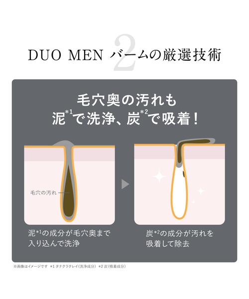 DUOmen ザ ウォッシュバーム 90g 〈洗顔料〉＋ ザ オールインワン