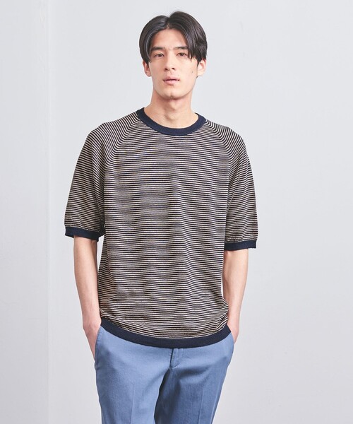 UNITED ARROWS（ユナイテッドアローズ）の「ボーダー ニット Tシャツ
