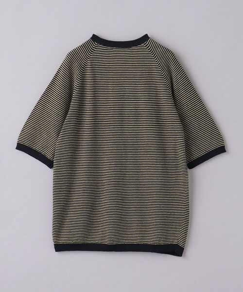 UNITED ARROWS（ユナイテッドアローズ）の「ボーダー ニット Tシャツ（ニット/セーター・メンズ・グレー/ネイビー・S/M/L/XL）」の16枚目の写真