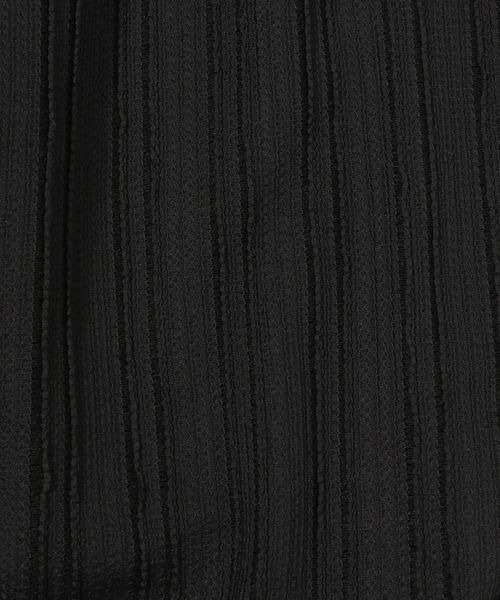 mysty woman(ミスティウーマン)の「テクスチャーイージーパンツ 113920(その他パンツ・レディース・ブラック/オフホワイト/グリーン系その他・FREE)」の5枚目の写真