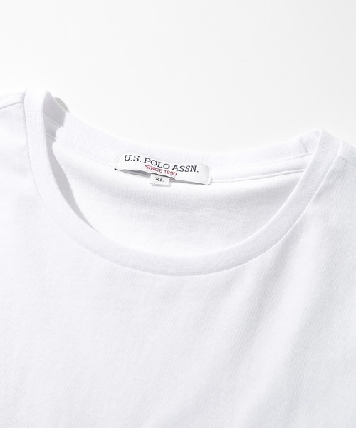 U.S. POLO ASSN.(ユーエスポロアッスン)の「【U.S. POLO ASSN.】オーバーサイズ ワンポイントロゴ ロンTシャツ(Tシャツ/カットソー・レディース・ホワイト/ネイビー/ホワイト系その他2/ネイビー系2/ブラック系その他2/ブラック/グリーン/ワイン/グレー/ブラウン・L/M/S/XL)」の12枚目の写真