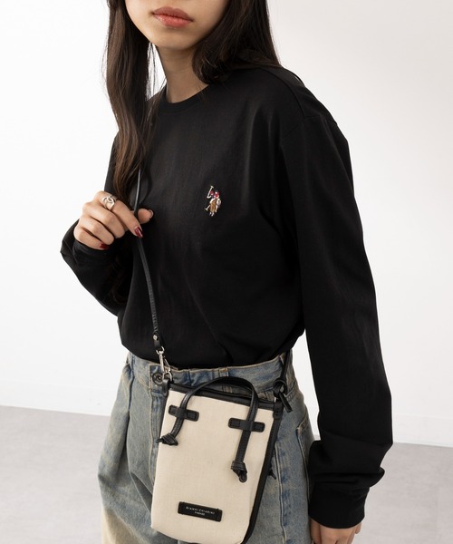 U.S. POLO ASSN.(ユーエスポロアッスン)の「【U.S. POLO ASSN.】Classical PONY long sleeve Tee / クラシカルポニー ワンポイントロゴ ロンTシャツ(Tシャツ/カットソー・レディース・ホワイト/ネイビー/ホワイト系その他2/ネイビー系2/ブラック系その他2/ブラック/グリーン/ワイン/グレー/ブラウン・L/M/S/XL)」の18枚目の写真