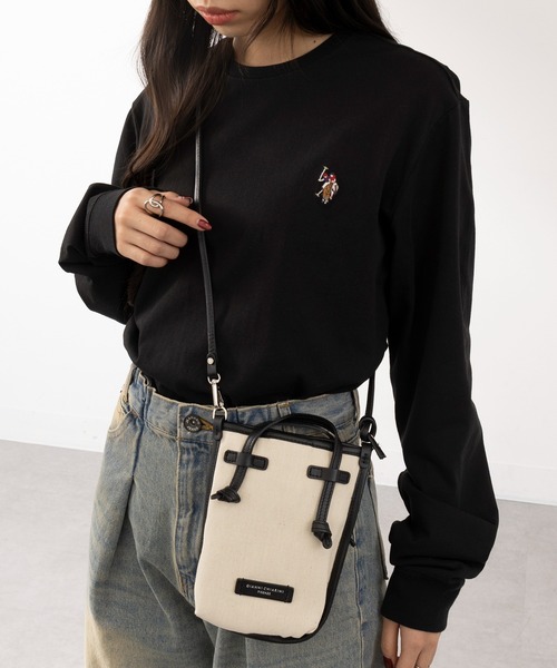 U.S. POLO ASSN.(ユーエスポロアッスン)の「【U.S. POLO ASSN.】Classical PONY long sleeve Tee / クラシカルポニー ワンポイントロゴ ロンTシャツ(Tシャツ/カットソー・レディース・ホワイト/ネイビー/ホワイト系その他2/ネイビー系2/ブラック系その他2/ブラック/グリーン/ワイン/グレー/ブラウン・L/M/S/XL)」の19枚目の写真