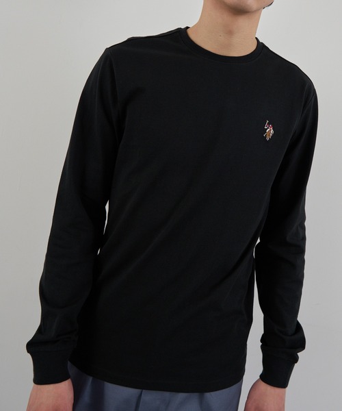 U.S. POLO ASSN.(ユーエスポロアッスン)の「【U.S. POLO ASSN.】Classical PONY long sleeve Tee / クラシカルポニー ワンポイントロゴ ロンTシャツ(Tシャツ/カットソー・レディース・ホワイト/ネイビー/ホワイト系その他2/ネイビー系2/ブラック系その他2/ブラック/グリーン/ワイン/グレー/ブラウン・L/M/S/XL)」の11枚目の写真