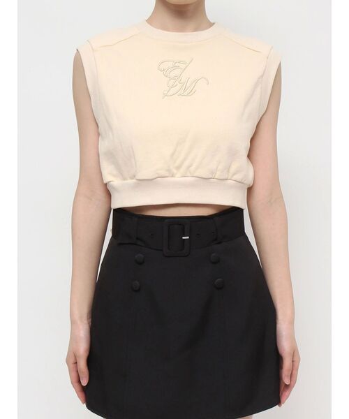 EATME(イートミー)の「3D刺しゅうスウェットTOP(スウェット・レディース・ブラック/イエロー・FREE)」の19枚目の写真