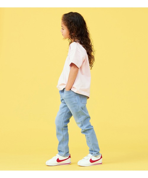 Lee(リー)の「Lee/リー【2024モデル 110-150cm】キッズ バックプリント オーバーラップ Leeロゴ 半袖Tシャツ(Tシャツ/カットソー・キッズ・ホワイト/ピンク/ブラック・120/130/140/110/150/80/90/100)」の13枚目の写真