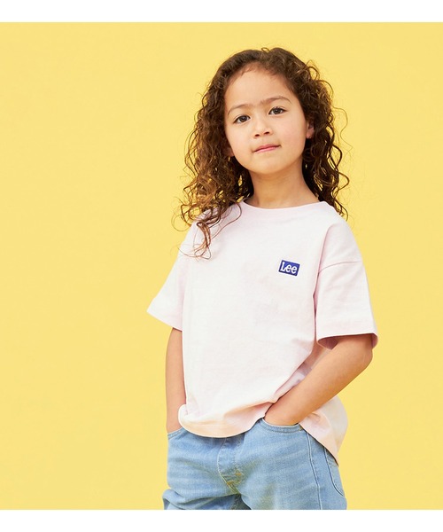 Lee(リー)の「Lee/リー【2024モデル 110-150cm】キッズ バックプリント オーバーラップ Leeロゴ 半袖Tシャツ(Tシャツ/カットソー・キッズ・ホワイト/ピンク/ブラック・120/130/140/110/150/80/90/100)」の9枚目の写真