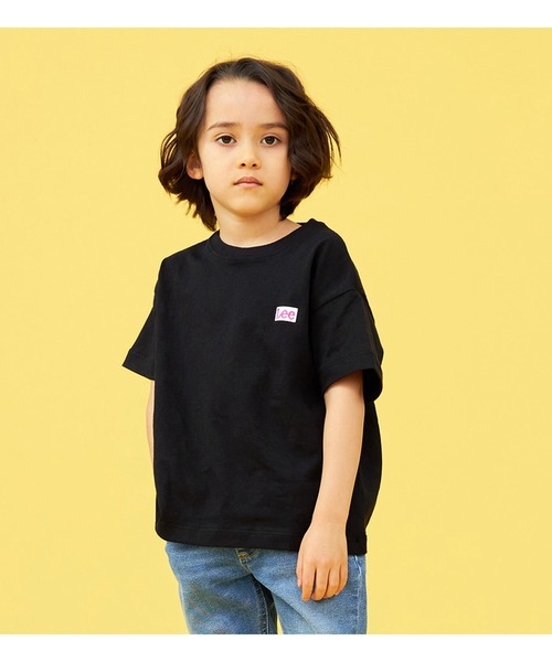 Lee(リー)の「Lee/リー【2024モデル 110-150cm】キッズ バックプリント オーバーラップ Leeロゴ 半袖Tシャツ(Tシャツ/カットソー・キッズ・ホワイト/ピンク/ブラック・120/130/140/110/150/80/90/100)」の15枚目の写真