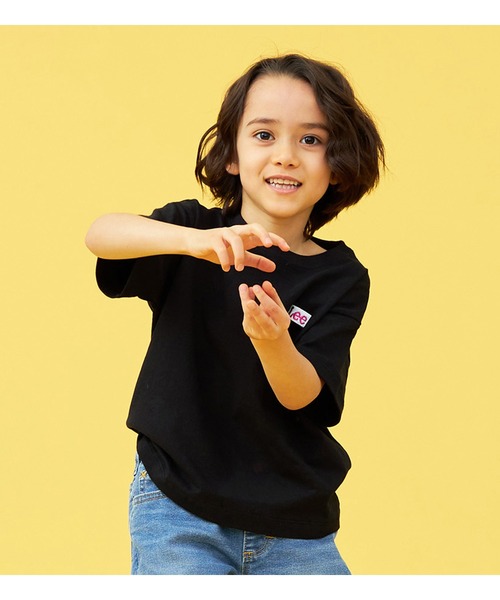 Lee(リー)の「Lee/リー【2024モデル 110-150cm】キッズ バックプリント オーバーラップ Leeロゴ 半袖Tシャツ(Tシャツ/カットソー・キッズ・ホワイト/ピンク/ブラック・120/130/140/110/150/80/90/100)」の18枚目の写真