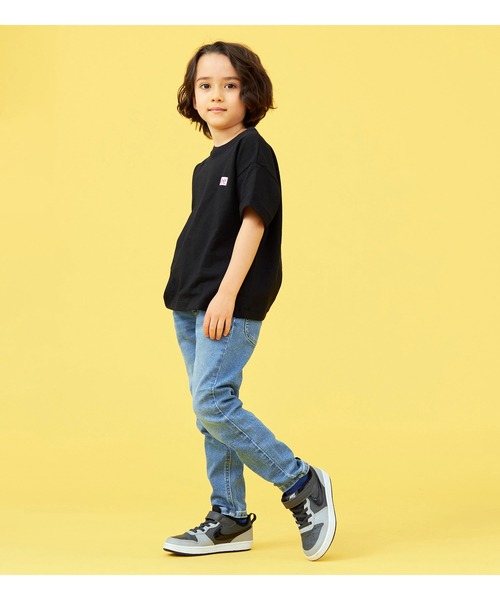 Lee(リー)の「Lee/リー【2024モデル 110-150cm】キッズ バックプリント オーバーラップ Leeロゴ 半袖Tシャツ(Tシャツ/カットソー・キッズ・ホワイト/ピンク/ブラック・120/130/140/110/150/80/90/100)」の22枚目の写真