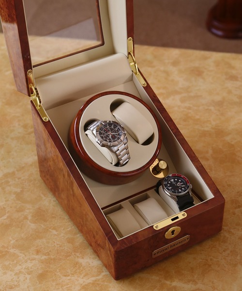 腕時計ワインディングマシーン 2本巻き 3本収納自動巻（収納グッズ