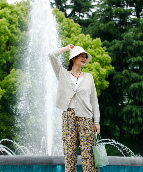 URBAN RESEARCH DOORS（アーバンリサーチドアーズ）の「撥水バケットハット（ハット・レディース・ライトベージュ/ブラック・-）」の10枚目の写真