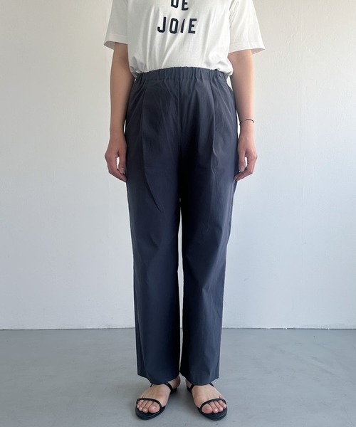 FORK&SPOON（フォークアンドスプーン）の「FORK&SPOON　idealstretchリネンブレンドパンツ（その他パンツ・レディース・オリーブ/ブラック/ブルー系その他・2/1）」の9枚目の写真