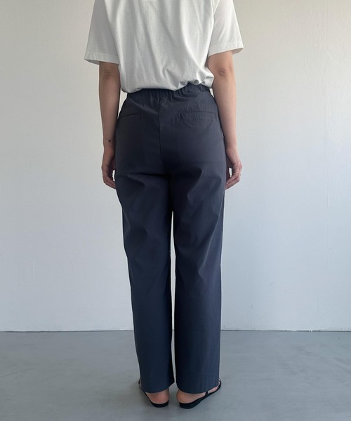 FORK&SPOON（フォークアンドスプーン）の「FORK&SPOON　idealstretchリネンブレンドパンツ（その他パンツ・レディース・オリーブ/ブラック/ブルー系その他・2/1）」の7枚目の写真