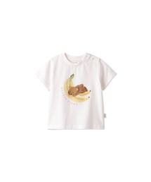 gelato pique | 【接触冷感】【BABY】フルーツアニマルワンポイントTシャツ(Tシャツ/カットソー)