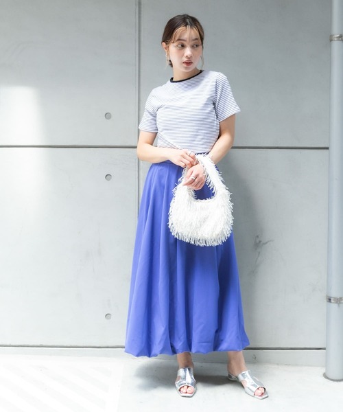 SENSE OF PLACE by URBAN RESEARCH（センスオブプレイスバイアーバンリサーチ）の「カットアウトメタリックミュール（サンダル・レディース・チャコールグレー/シルバー/ブラウン・SMALL/MEDIUM/LARGE）」の8枚目の写真