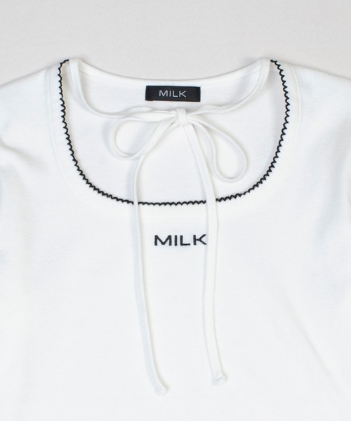 MILK(ミルク)の「チョーカー トップス(Tシャツ/カットソー・レディース・A/C/B・FREE)」の8枚目の写真