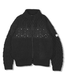 elephant TRIBAL fabrics Chaos Aran Knit (加工なし)