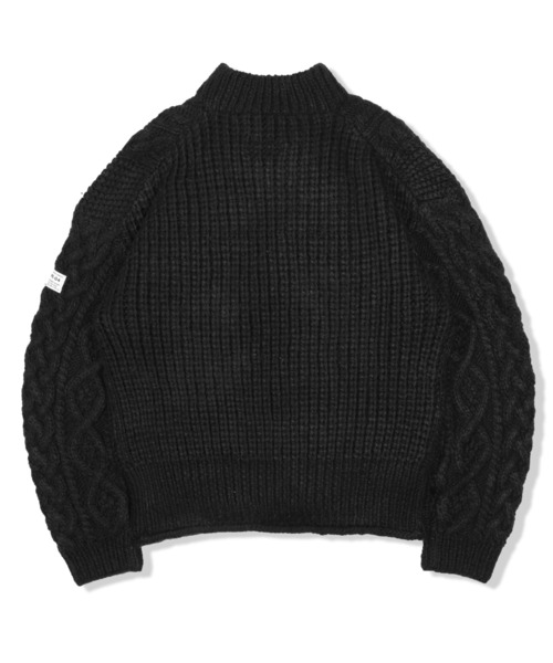 elephant TRIBAL fabrics Chaos Aran Knit (加工なし)（ニット