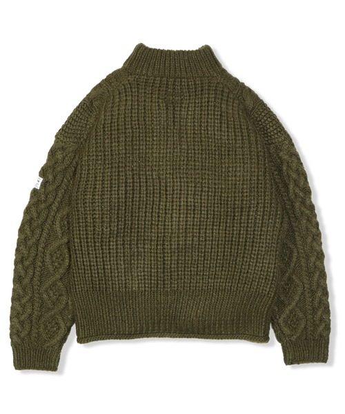 elephant TRIBAL fabrics Chaos Aran Knit (加工なし)（ニット