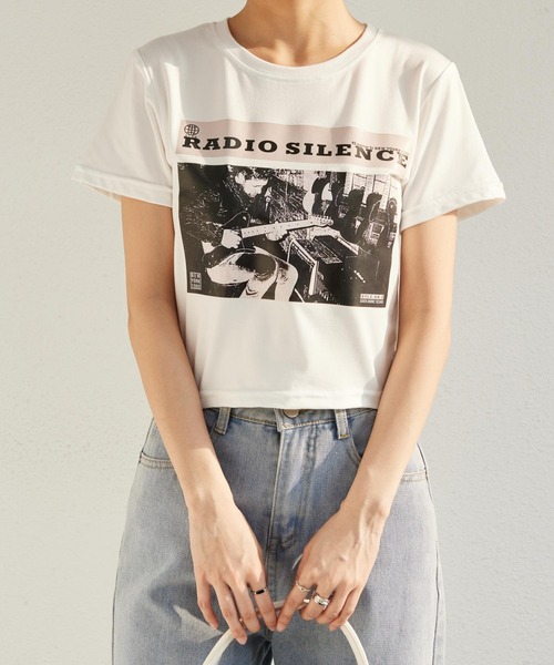 セール】カレッジロゴ Tシャツ プリント Tシャツ 韓国風