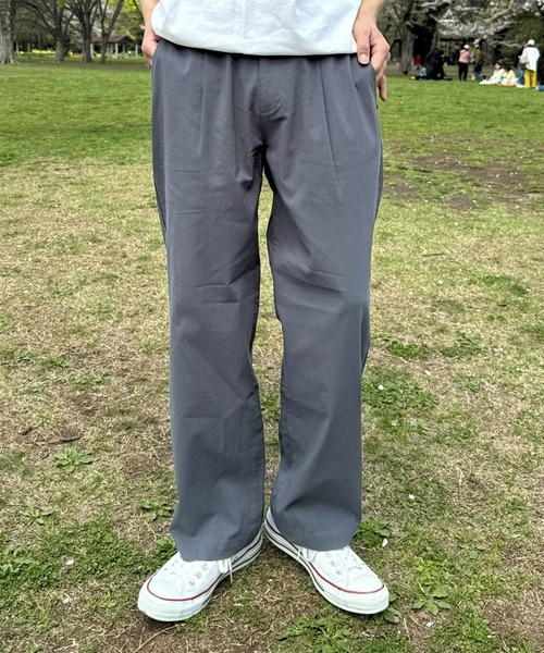 CIAOPANIC TYPY（チャオパニックティピー）の「リネンブレンドストレッチテーパードパンツ（その他パンツ・メンズ・ブラック/サックスブルー/オフホワイト/チャコールグレー・SMALL/MEDIUM/LARGE）」の4枚目の写真