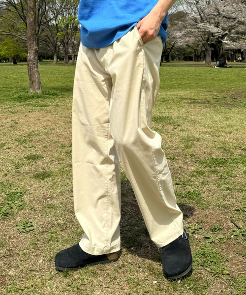 CIAOPANIC TYPY（チャオパニックティピー）の「リネンブレンドストレッチテーパードパンツ（その他パンツ・メンズ・ブラック/サックスブルー/オフホワイト/チャコールグレー・SMALL/MEDIUM/LARGE）」の6枚目の写真