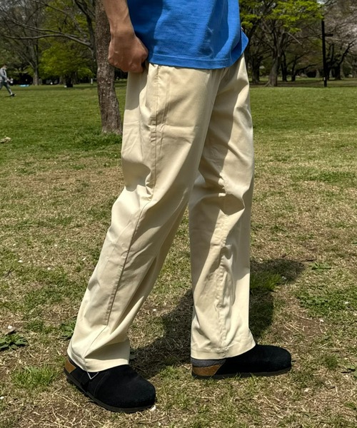 CIAOPANIC TYPY（チャオパニックティピー）の「リネンブレンドストレッチテーパードパンツ（その他パンツ・メンズ・ブラック/サックスブルー/オフホワイト/チャコールグレー・SMALL/MEDIUM/LARGE）」の7枚目の写真