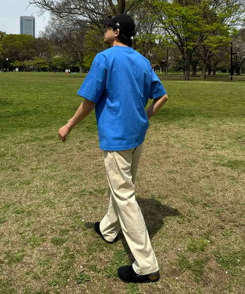 CIAOPANIC TYPY（チャオパニックティピー）の「リネンブレンドストレッチテーパードパンツ（その他パンツ・メンズ・ブラック/サックスブルー/オフホワイト/チャコールグレー・SMALL/MEDIUM/LARGE）」の10枚目の写真