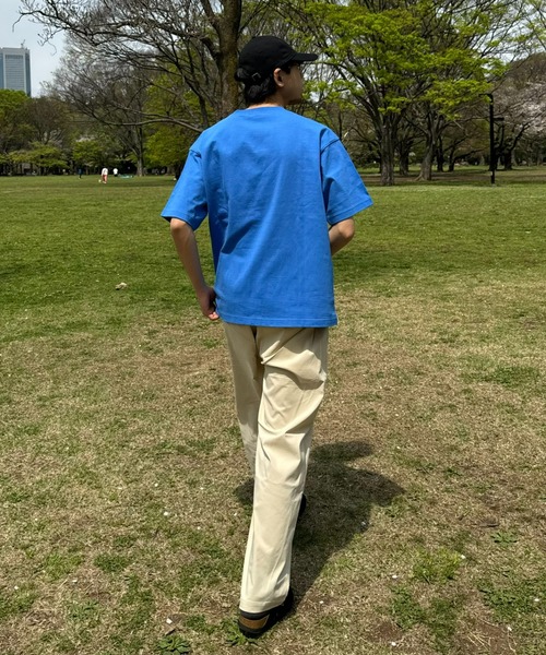 CIAOPANIC TYPY（チャオパニックティピー）の「リネンブレンドストレッチテーパードパンツ（その他パンツ・メンズ・ブラック/サックスブルー/オフホワイト/チャコールグレー・SMALL/MEDIUM/LARGE）」の11枚目の写真