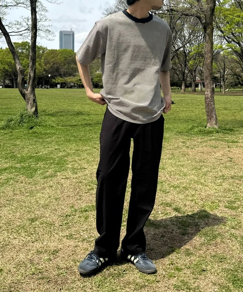 CIAOPANIC TYPY（チャオパニックティピー）の「リネンブレンドストレッチテーパードパンツ（その他パンツ・メンズ・ブラック/サックスブルー/オフホワイト/チャコールグレー・SMALL/MEDIUM/LARGE）」の18枚目の写真