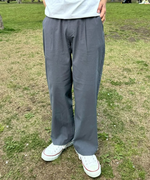 CIAOPANIC TYPY（チャオパニックティピー）の「リネンブレンドストレッチテーパードパンツ（その他パンツ・メンズ・ブラック/サックスブルー/オフホワイト/チャコールグレー・SMALL/MEDIUM/LARGE）」の20枚目の写真