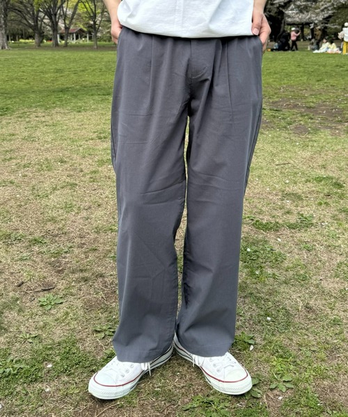 CIAOPANIC TYPY（チャオパニックティピー）の「リネンブレンドストレッチテーパードパンツ（その他パンツ・メンズ・ブラック/サックスブルー/オフホワイト/チャコールグレー・SMALL/MEDIUM/LARGE）」の21枚目の写真