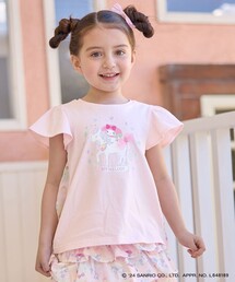 any Fam（エニィファム）の「【サンリオキャラクターズ×any FAM】バックシャンTシャツ（Tシャツ/カットソー・キッズ）」