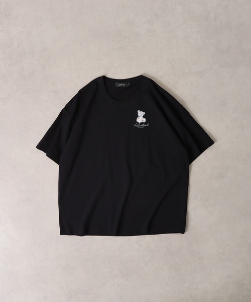 値下げしました　FR2 ペイズリー柄 Tシャツ 黒 Mサイズ xqs102-01.jpg