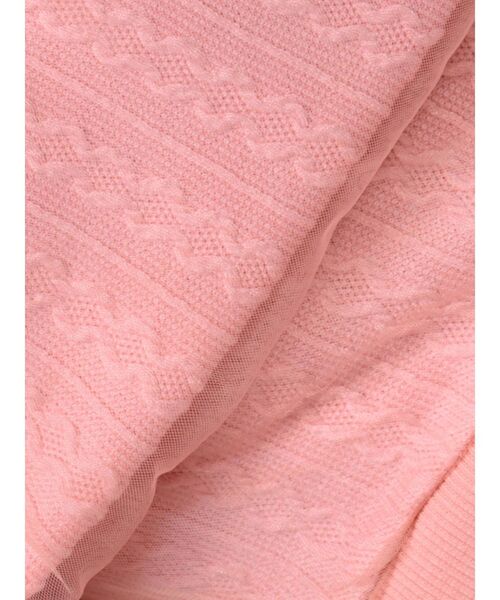 CALNAMUR（カルナムール）の「シアーカバーノースリーブトップス（Tシャツ/カットソー・レディース・ホワイト/ピンク/ブラック・FREE）」の15枚目の写真