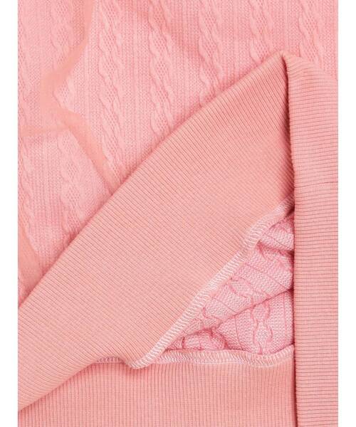 CALNAMUR（カルナムール）の「シアーカバーノースリーブトップス（Tシャツ/カットソー・レディース・ホワイト/ピンク/ブラック・FREE）」の16枚目の写真