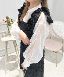パールスリーブシアーシャツ【ZOZOTOWN限定アイテム】