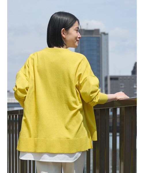 セール】UVカットVネックニットカーディガン（カーディガン/ボレロ