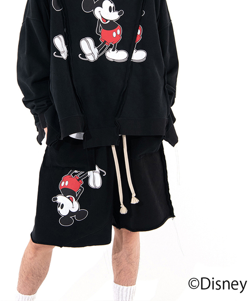 セール】DISCOVERED “Disney Collection”＜Mickey＞ Wide Shorts 