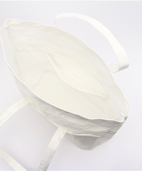 WHO'S WHO gallery（フーズフーギャラリー）の「KONBUトート（トートバッグ・メンズ・ホワイト/ブラック・FREE）」の10枚目の写真