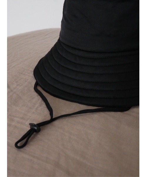 新品 TRUNC 88 Pocketable Bucket Hat ブラック TRUNC 88（トランクエイティーエイト）の「Pocketable Bucket