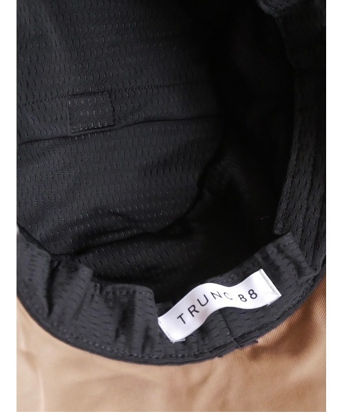 新品 TRUNC 88 Pocketable Bucket Hat ブラック TRUNC 88（トランクエイティーエイト）の「Pocketable Bucket