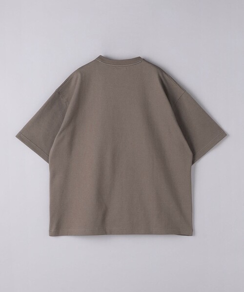 UNITED ARROWS（ユナイテッドアローズ）の「タックジャージ Tシャツ（Tシャツ/カットソー・メンズ・モカ/ダークグレー/ホワイト・XL/L/S/M）」の14枚目の写真