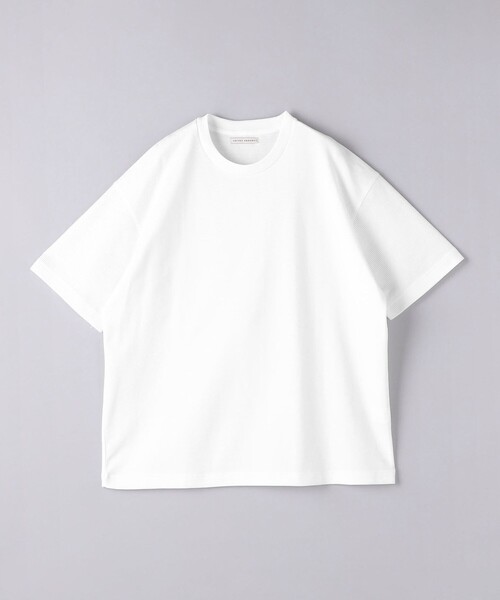 UNITED ARROWS（ユナイテッドアローズ）の「タックジャージ Tシャツ（Tシャツ/カットソー・メンズ・モカ/ダークグレー/ホワイト・XL/L/S/M）」の18枚目の写真